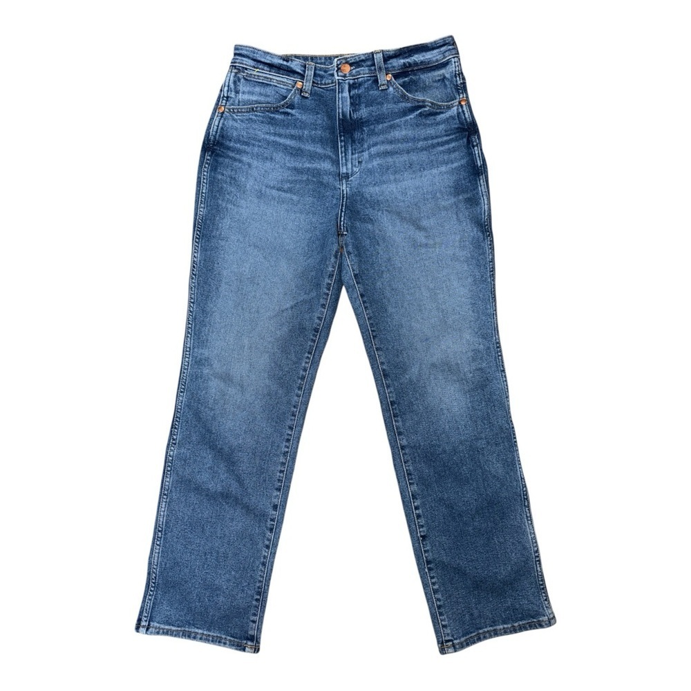 Wrangler Blue Straight Leg Jeans Classic Denim